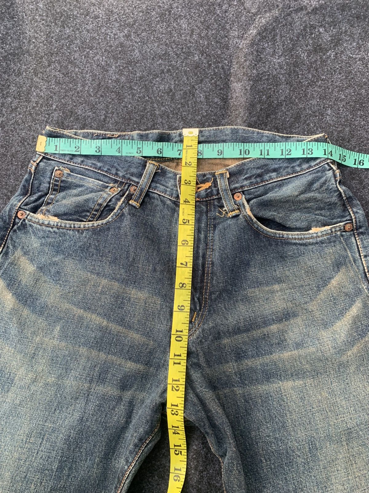 Edwin Vintage Edwin 505x selvedge made in Japan. Size US 28 / EU 44 - 4 Thumbnail