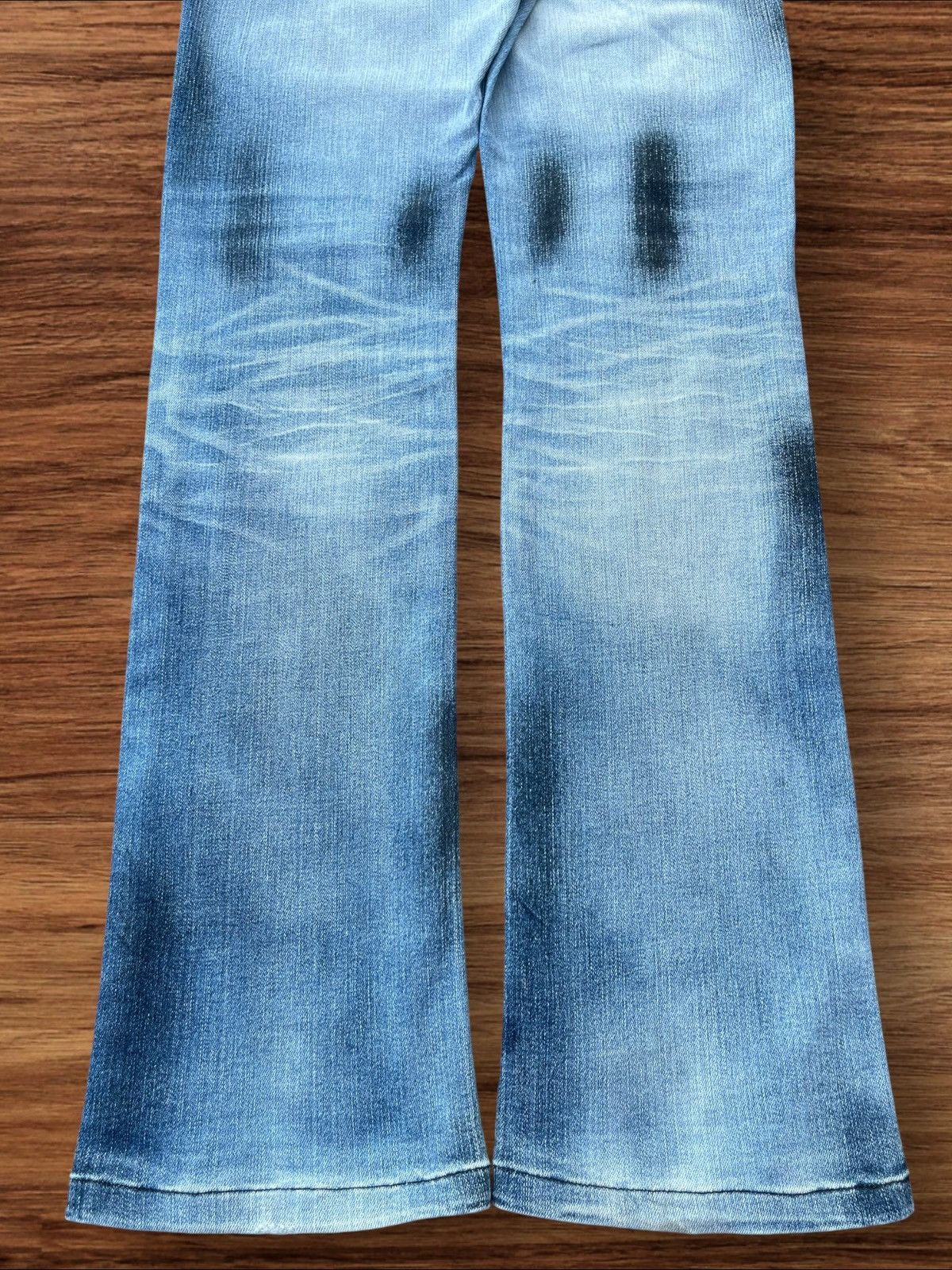 Japanese Brand × Tornado Mart Vintage Japanese Brand Tornado Mart Black Stain Whisker Jean Size US 30 / EU 46 - 9 Thumbnail