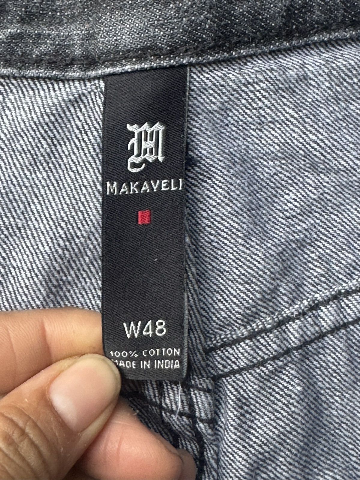 Makaveli Vintage Y2K Makaveli Men’s Sz 48 Jean Button Down Fly Size US 44 / EU 60 - 3 Thumbnail