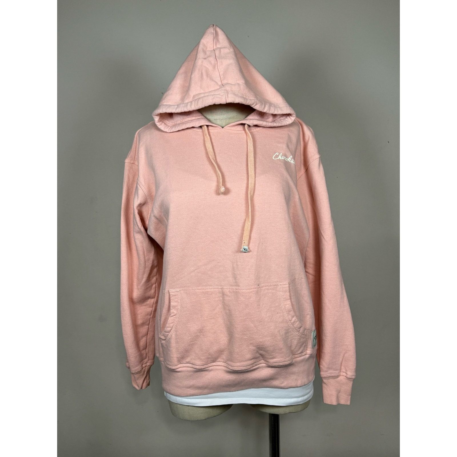 Cherokee Cherokee Pink Pullover Hoodie Jacket Women Size XL USED Size XL / US 12-14 / IT 48-50 - 1 Thumbnail