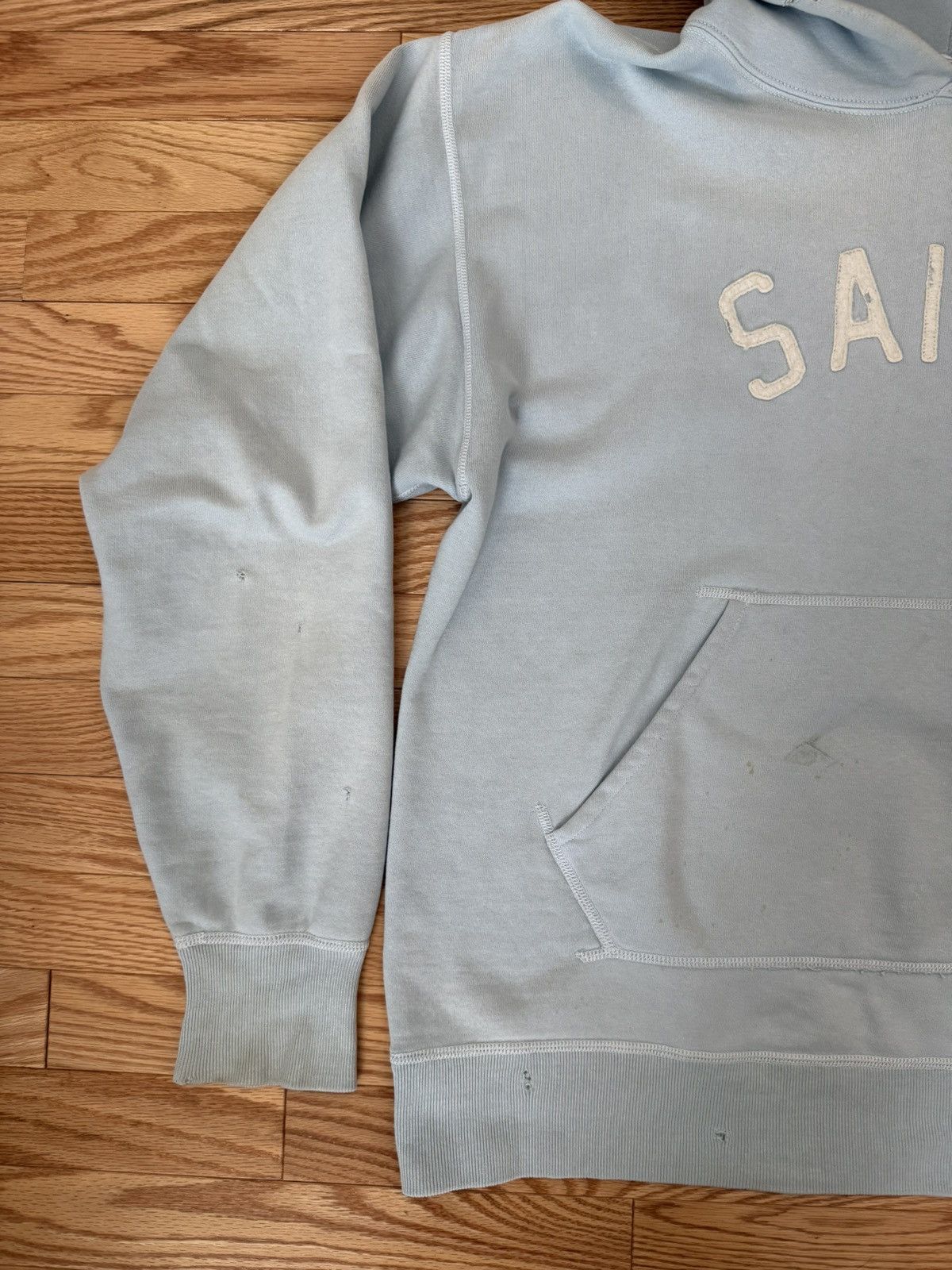 Saint Michael SAINT MICHAEL FELT HOODIE Size US L / EU 52-54 / 3 - 3 Thumbnail