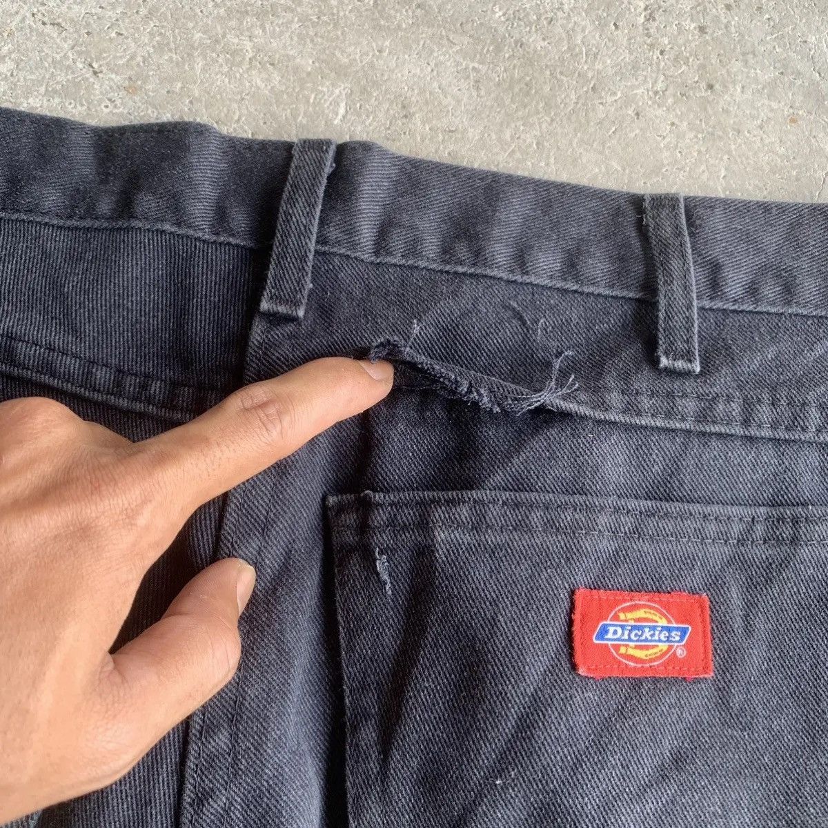 Dickies Work Wear DICKIES 31x31 Faded Carpenter Blank Pants Size US 31 - 17 Thumbnail