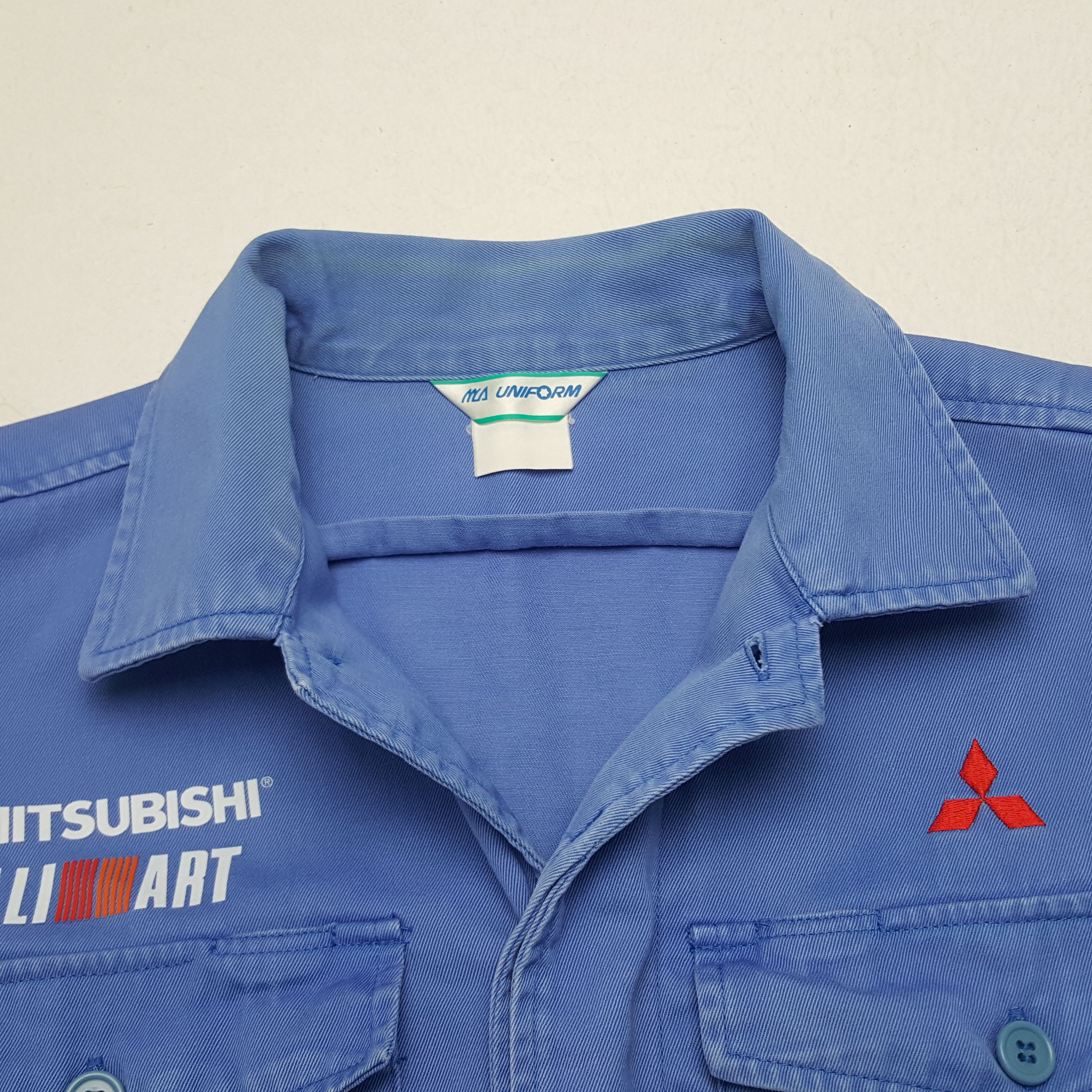 Japanese Brand × Vintage Vintage Mitsubishi Ralli Racing Custom Worker Japan Jacket Size US M / EU 48-50 / 2 - 5 Thumbnail