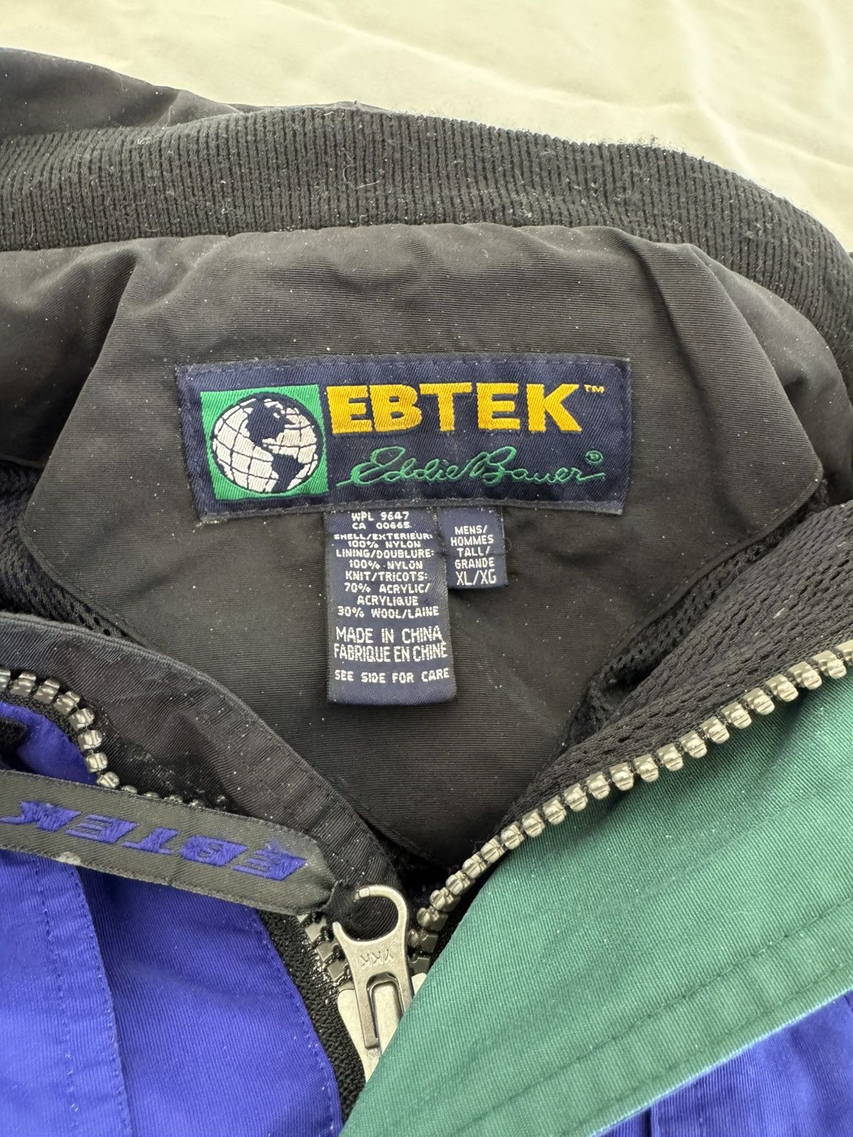 Eddie Bauer 1990s VINTAGE Eddie Bauer Ebtek Anorak Size US XL / EU 56 / 4 - 5 Thumbnail