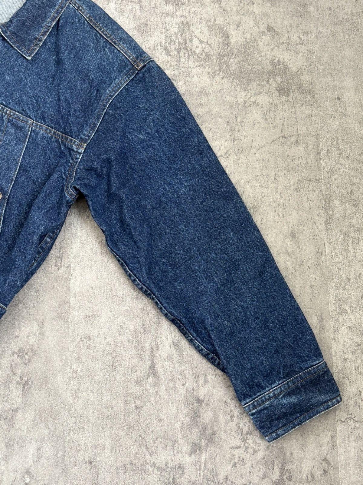 Levi's Vintage Clothing Levi’s Vintage 1980s Washed Denim Jacket Rare Item Full Zip Size US S / EU 44-46 / 1 - 13 Thumbnail
