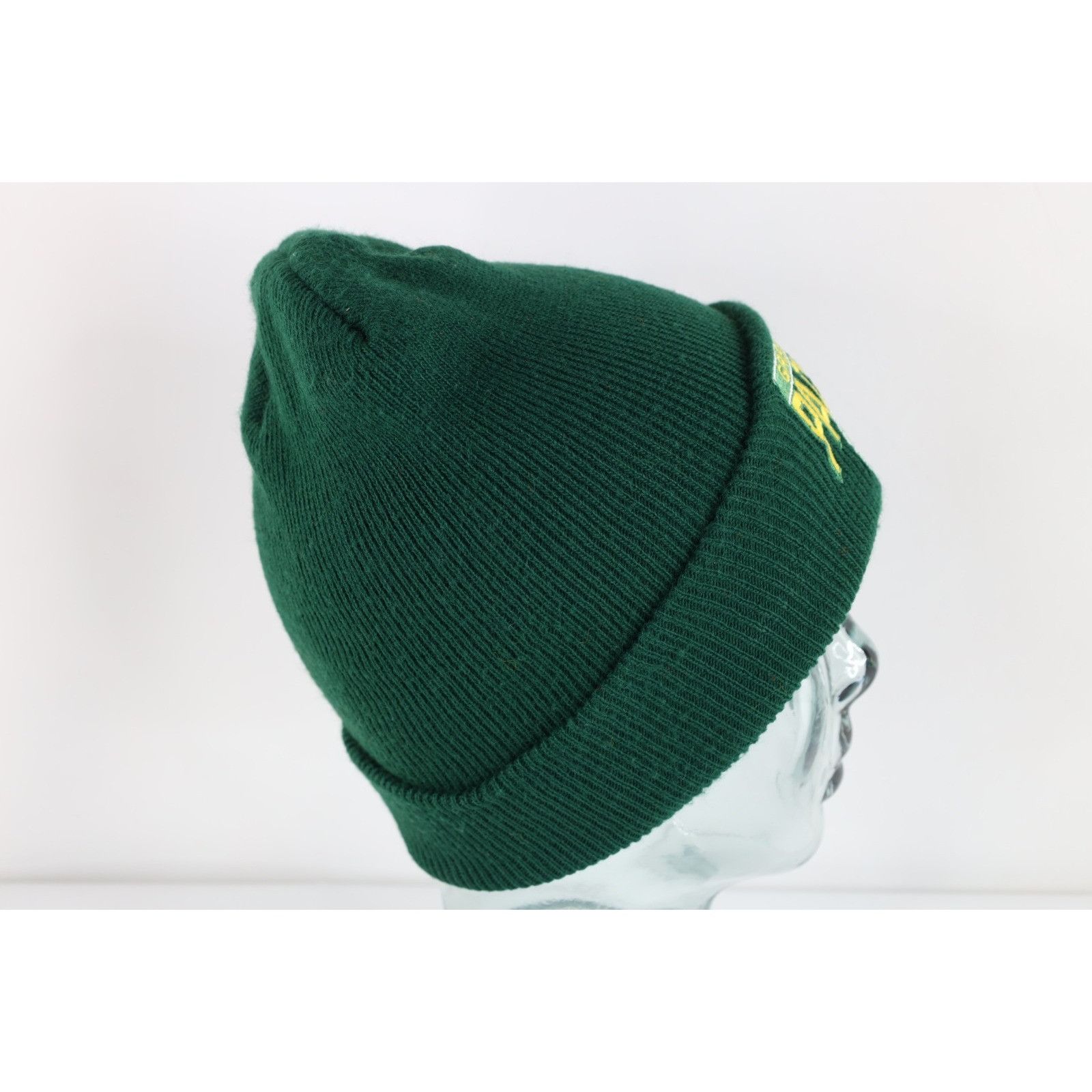 Vintage Vintage 90s Spell Out Green Bay Packers Football Beanie Hat Size ONE SIZE - 5 Thumbnail