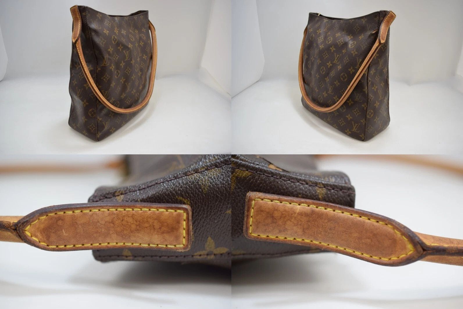 Louis Vuitton Louis Vuitton Looping GM Monogram Canvas Shoulder Bag M51145 Size ONE SIZE - 8 Thumbnail