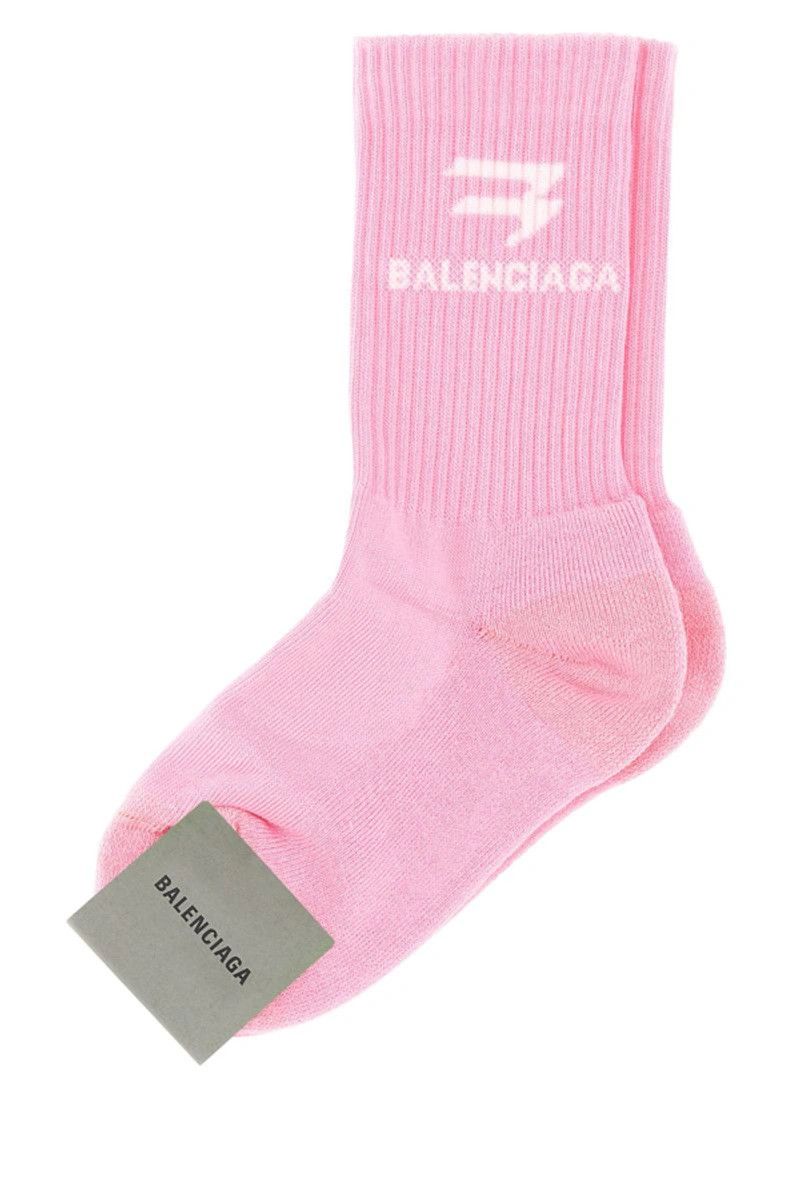 Balenciaga o1in1g0324 Size : M Socks in Pink Size ONE SIZE - 1 Thumbnail