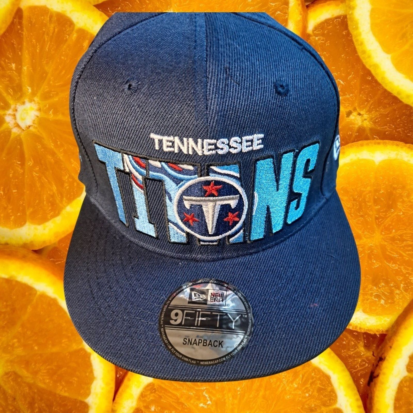 New Era Tennessee Titan New Era 9FIFTY NFL Football Hat Snapback Cap Size ONE SIZE - 1 Thumbnail