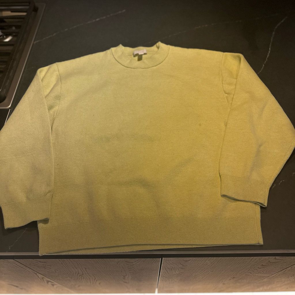 Cos Men COS Light Yellow/Lime Knitwear Size US S / EU 44-46 / 1 - 3 Thumbnail