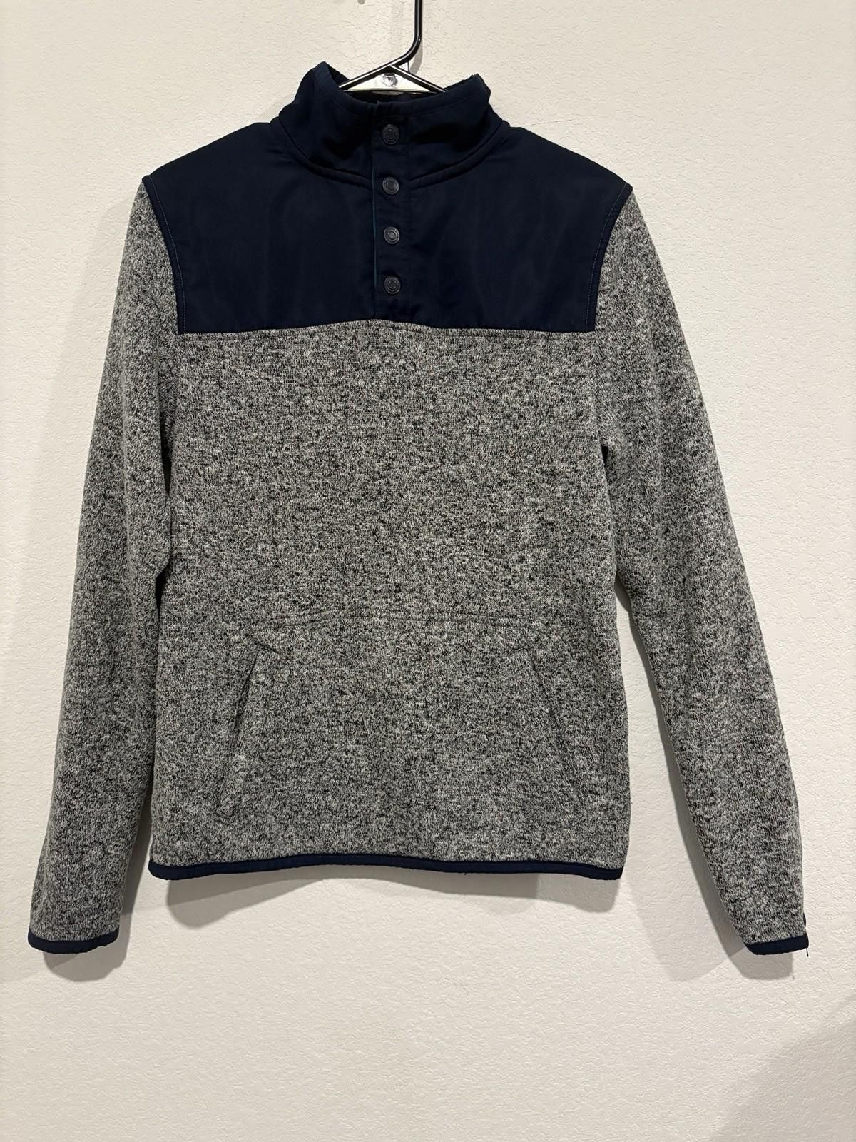 Other Prince & Fox Blue Gray Snap Fleece Pullover Jacket Men’s S Size US S / EU 44-46 / 1 - 1 Thumbnail