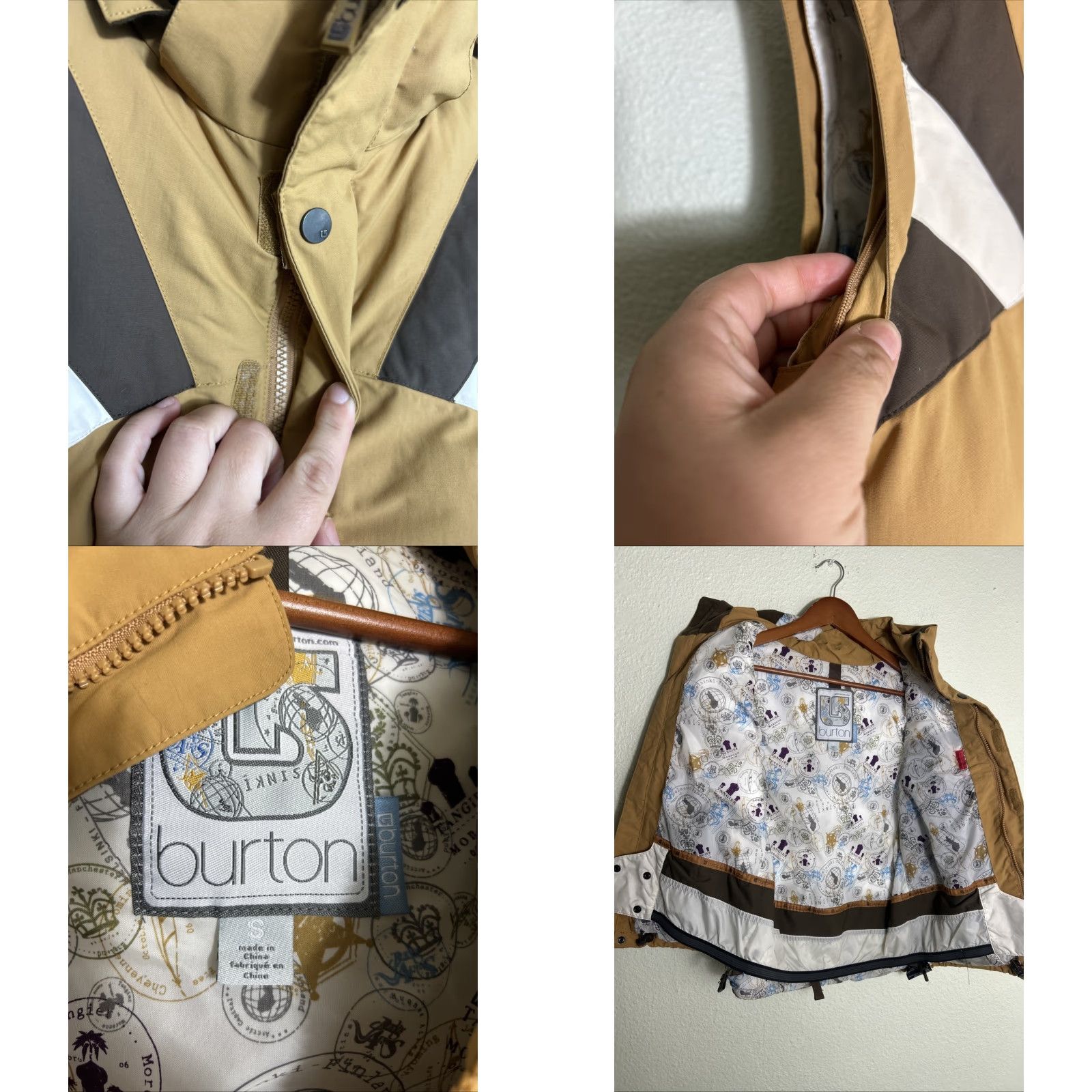 Burton Burton Jacket Men S Multicolor Hooded Snap Full Zip Sleeveless Winter Snow Status: Vest now since missing the detachable sleeves Size US S / EU 44-46 / 1 - 8 Thumbnail
