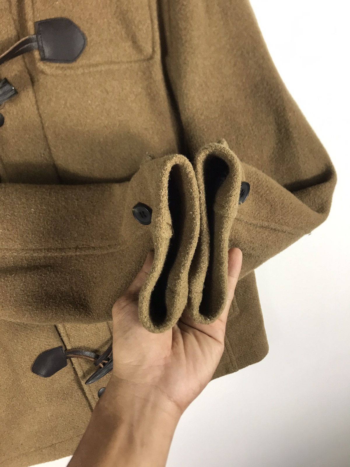 14th Addiction 🔥Hare Hooded Wool Zipper Duffle Jacket Size US M / EU 48-50 / 2 - 7 Thumbnail