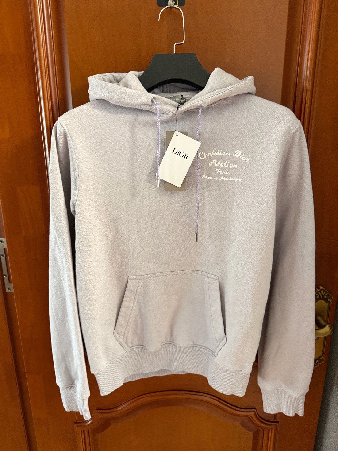 Dior Dior Embroidered Purple Hoodie XS Women Size XS / US 0-2 / IT 36-38 - 1 Thumbnail