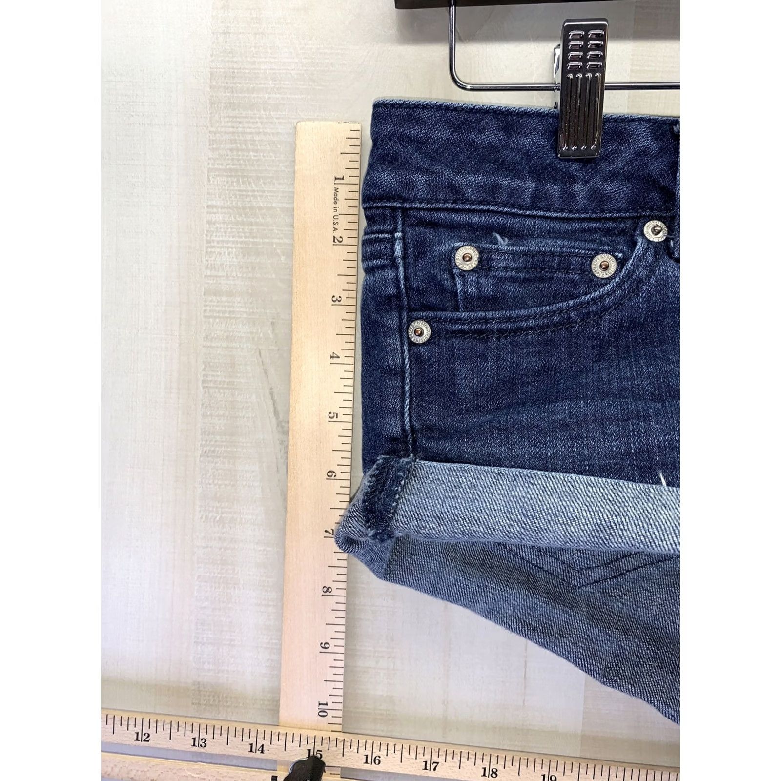 American Eagle Outfitters American Eagle Outfitters Stretch Denim Jean Short Shorts Womens Sz 2-6313 Blue Casual, Travel Style Shorts Womens 2 Regular Size XS? Size 26" / US 2 / IT 38 - 5 Thumbnail