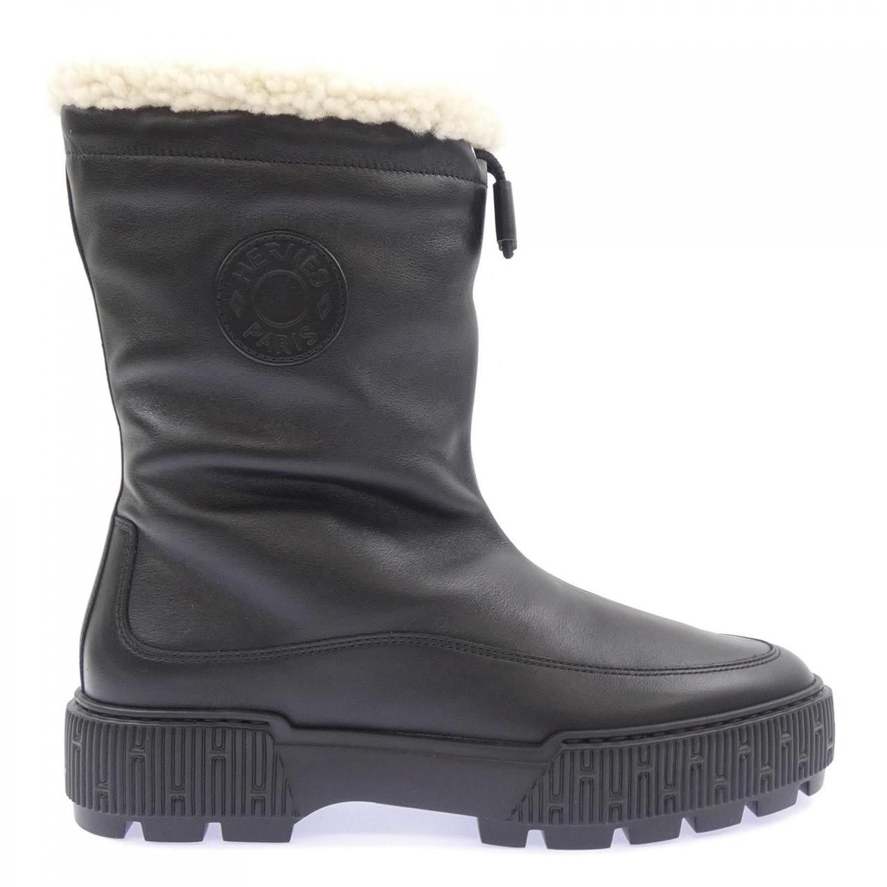 Hermes Hermes Hermes Journey Calf Leather Boots Leather Shoes DUTY FREE for USA Size ONE SIZE - 1 Thumbnail