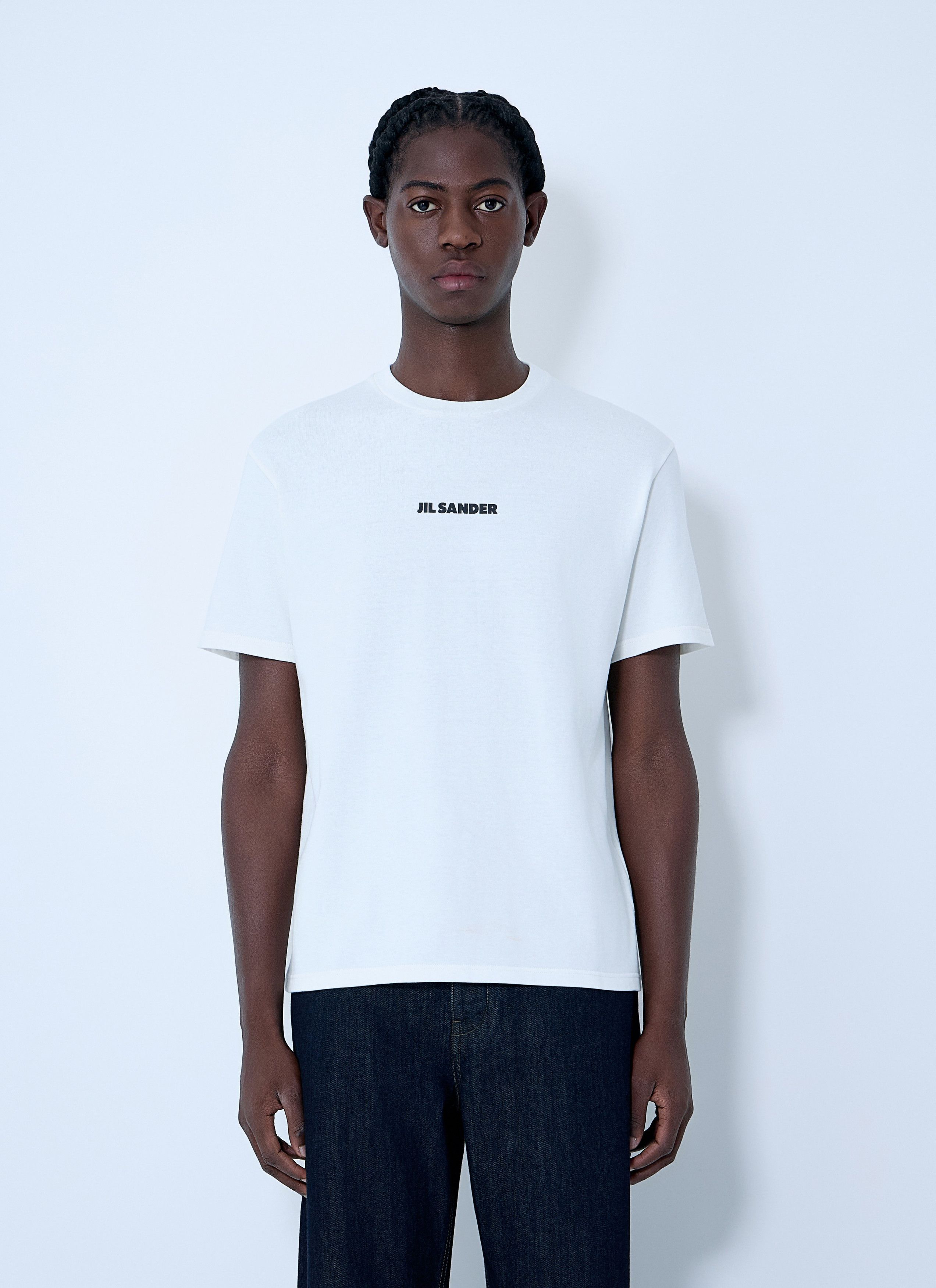 Jil Sander Logo Print T-Shirt Size US XL / EU 56 / 4 - 1 Thumbnail