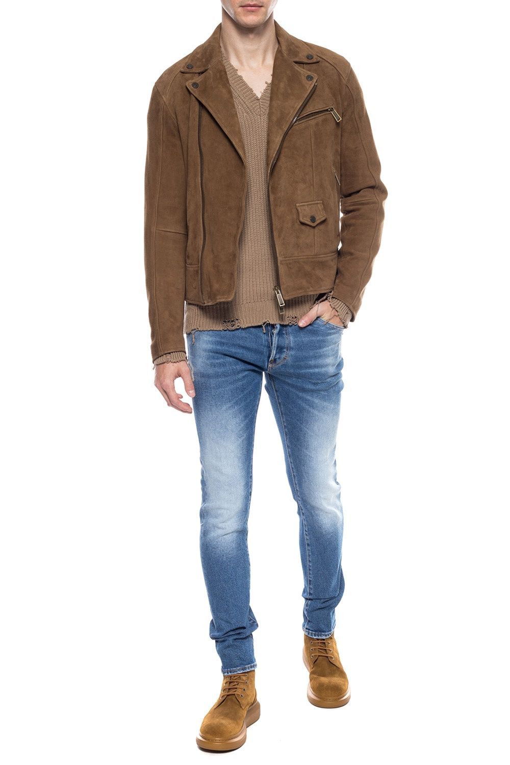Dsquared² Blue Cotton Jeans & Men's Pant