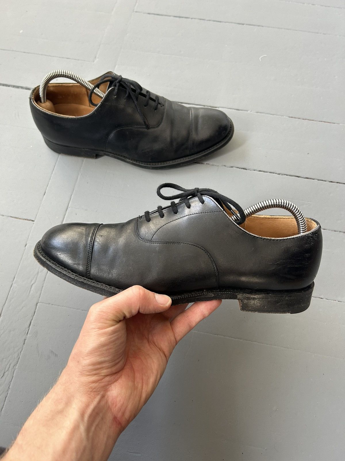 image of Churchs Church’S Shoes Vintage in Black, Men's (Size 8.5)