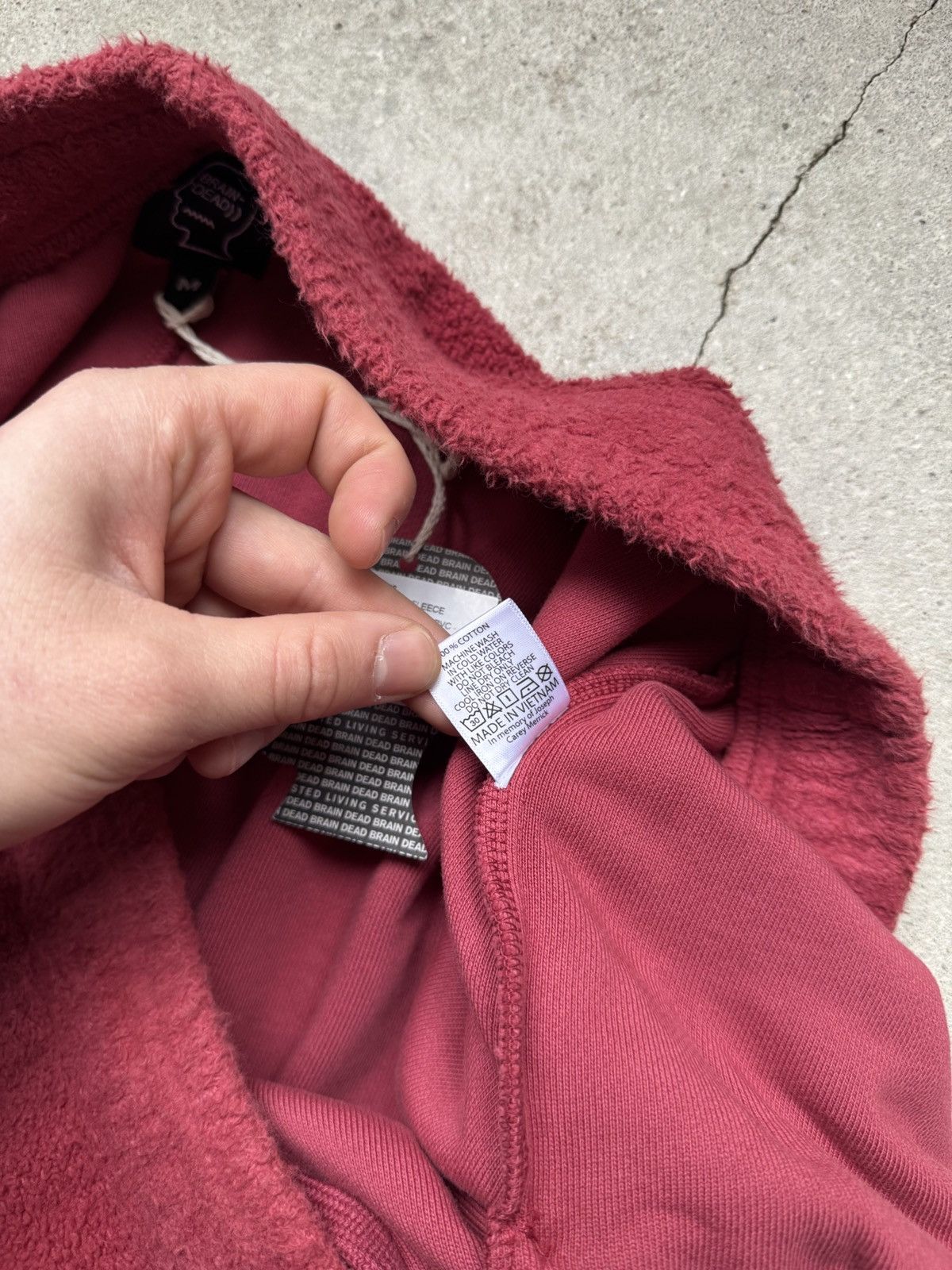 Brain Dead Brain Dead Reverse Fleece Sweapants Size US 32 / EU 48 - 14 Thumbnail