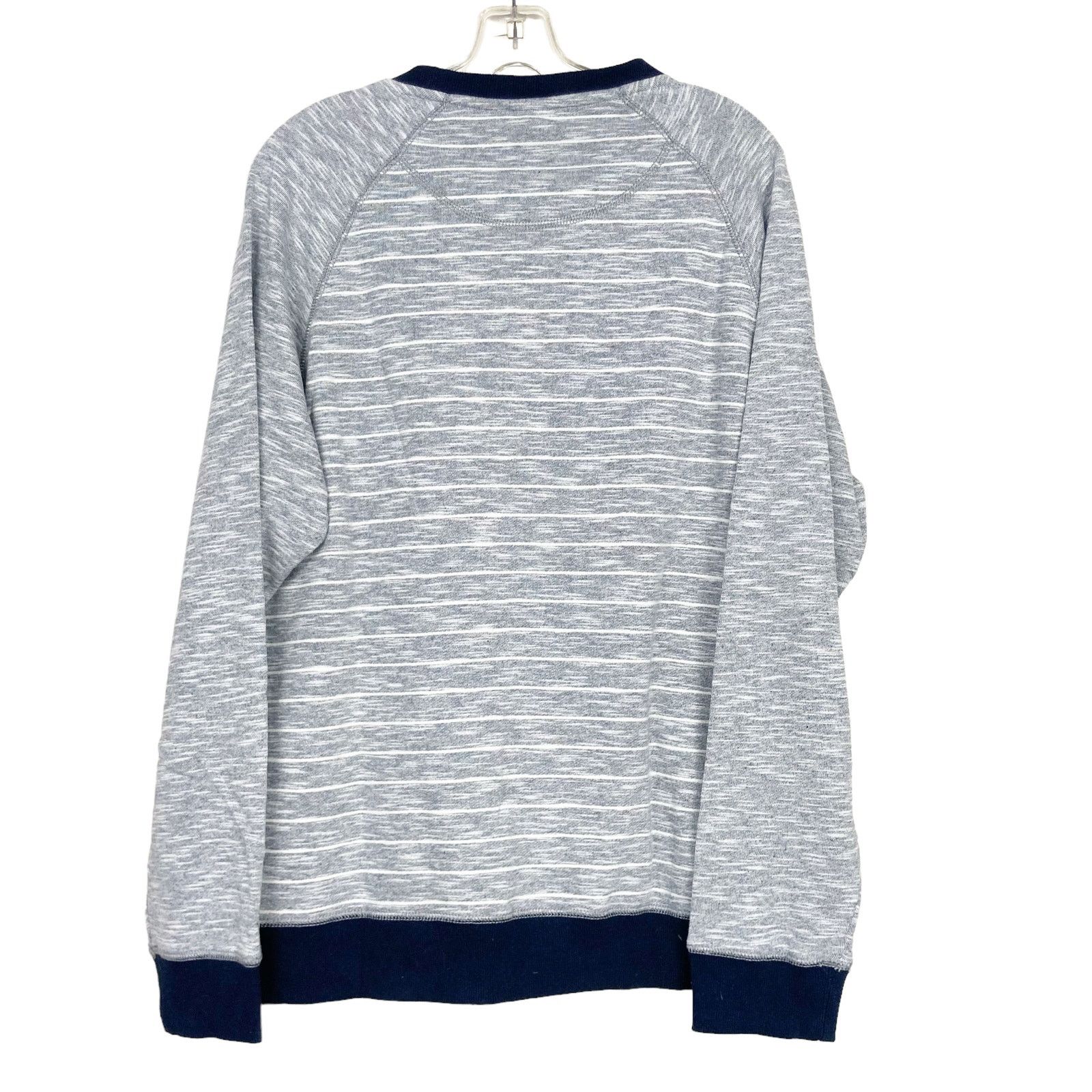 Other Howe Creative Workforce Gray Striped Sweater Sz XL Size US XL / EU 56 / 4 - 7 Thumbnail