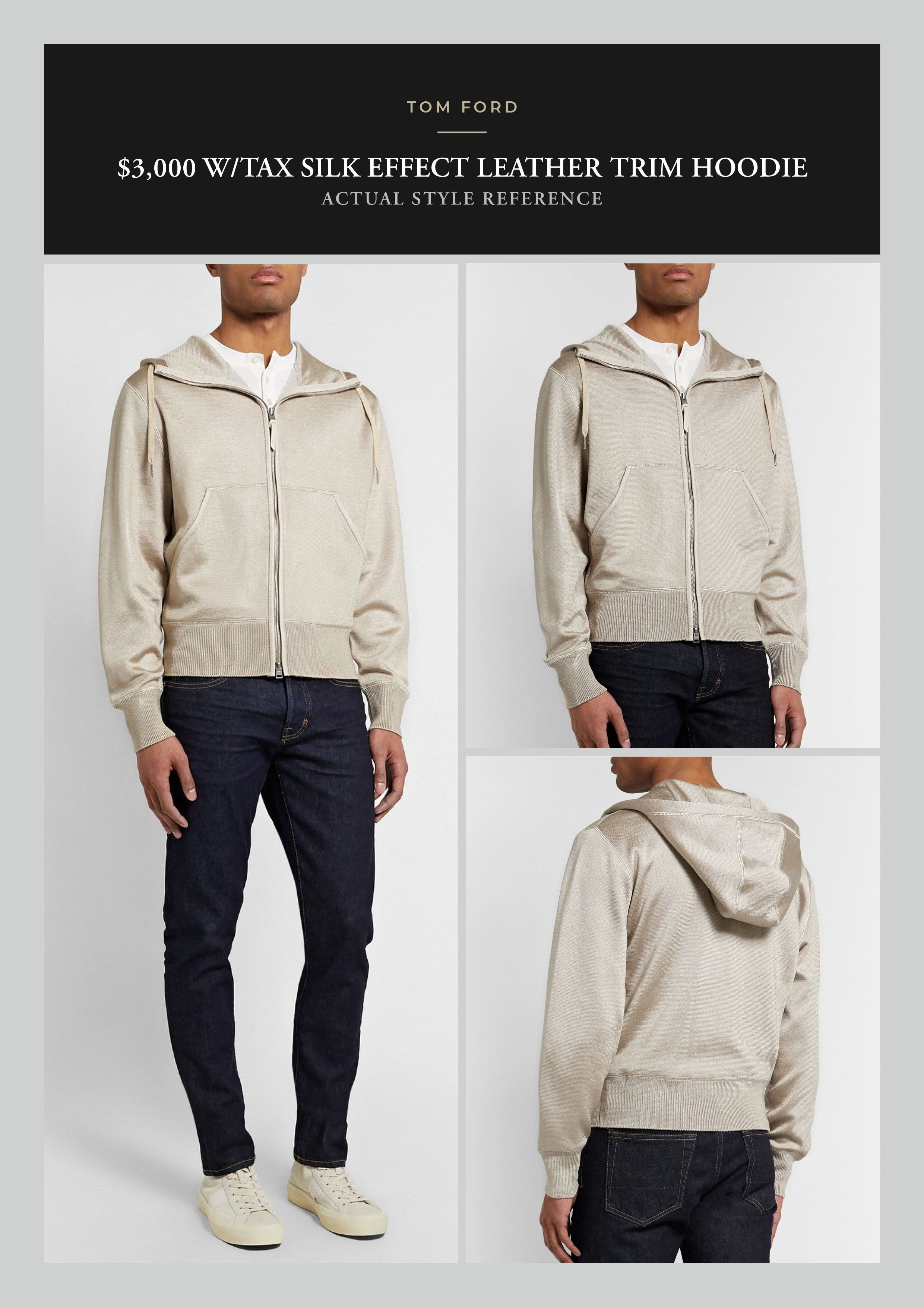 Tom Ford Best Dressed $3K w/Tax TOM FORD Silk Effect Leather Accents Size US XL / EU 56 / 4 - 14 Thumbnail