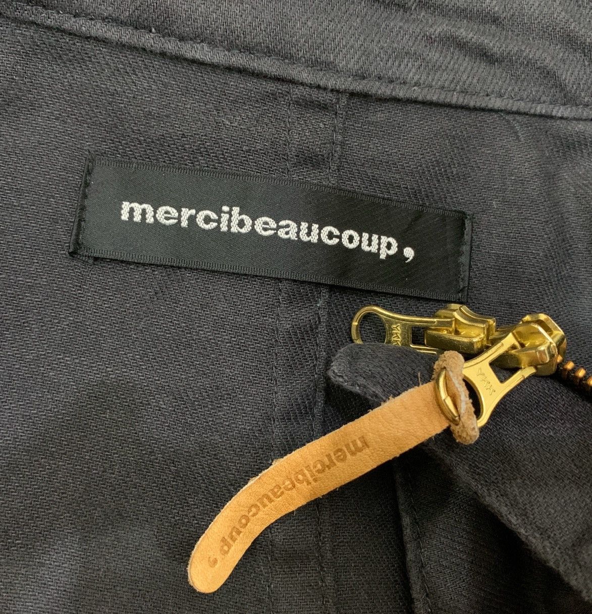 Issey Miyake MERCIBEAUCOUP BOMBER JACKET STAND COLLAR STRIPE PATCHES Size US M / EU 48-50 / 2 - 11 Thumbnail