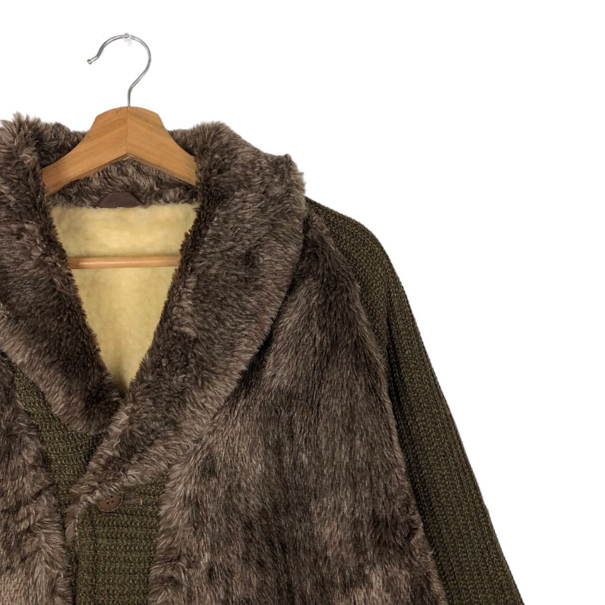 Japanese Brand 🔥90’s Issey Miyake Style Mink Fur Cardigan Jacket Size M / US 6-8 / IT 42-44 - 6 Thumbnail
