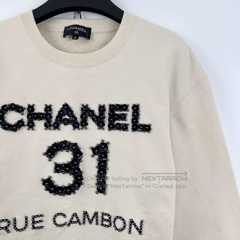 Chanel Chanel Handicraft Workshop Series Alphabet Camelia Studded Size XS / US 0-2 / IT 36-38 - 3 Thumbnail