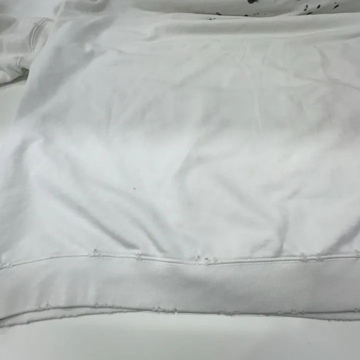 Other Balenciaga Balenciaga White Graphic Hoodie for Men -2507 Size US XL / EU 56 / 4 - 9 Thumbnail