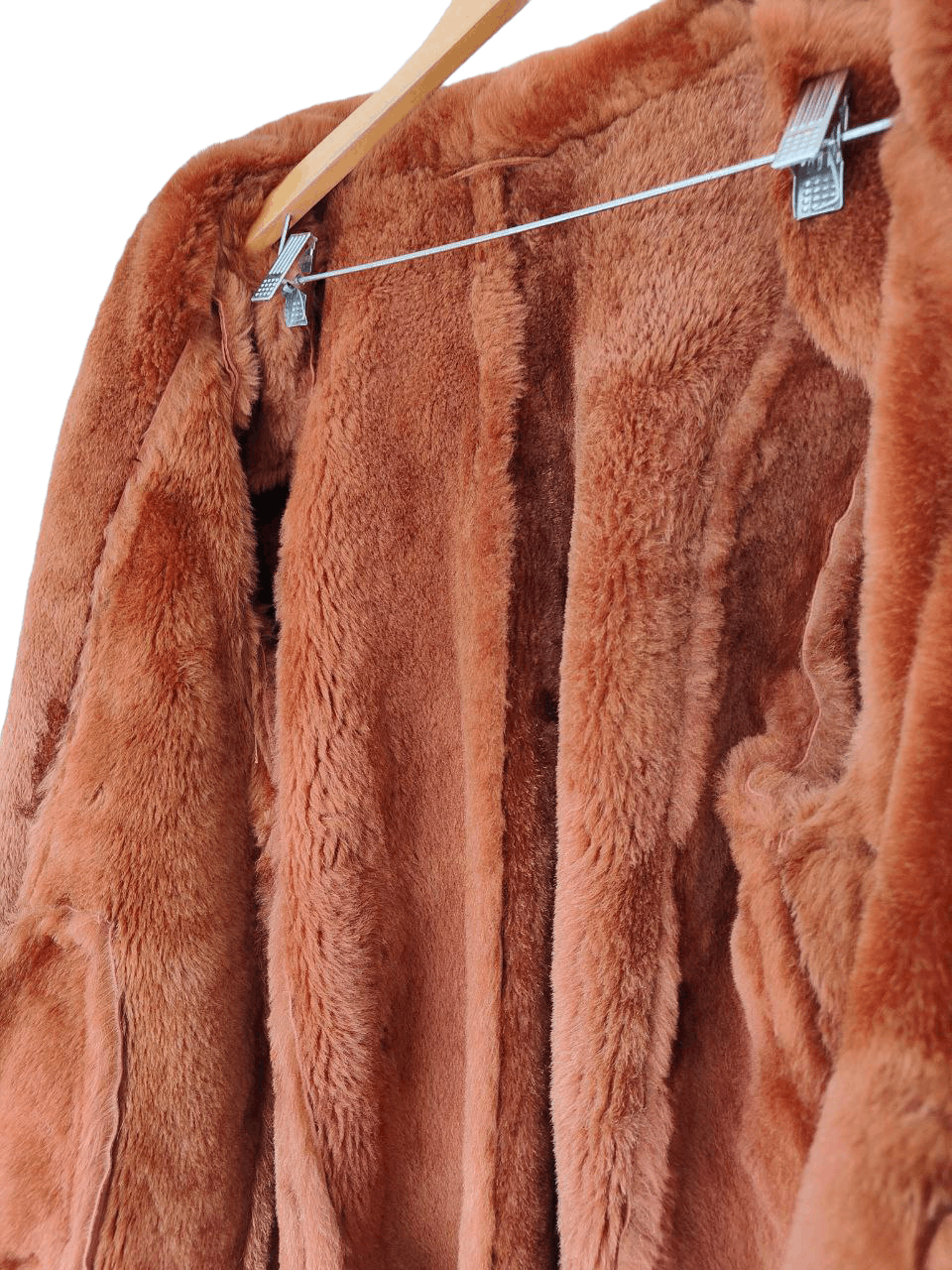Vintage G&G Italia Sherling Coat Size M / US 6-8 / IT 42-44 - 11 Thumbnail