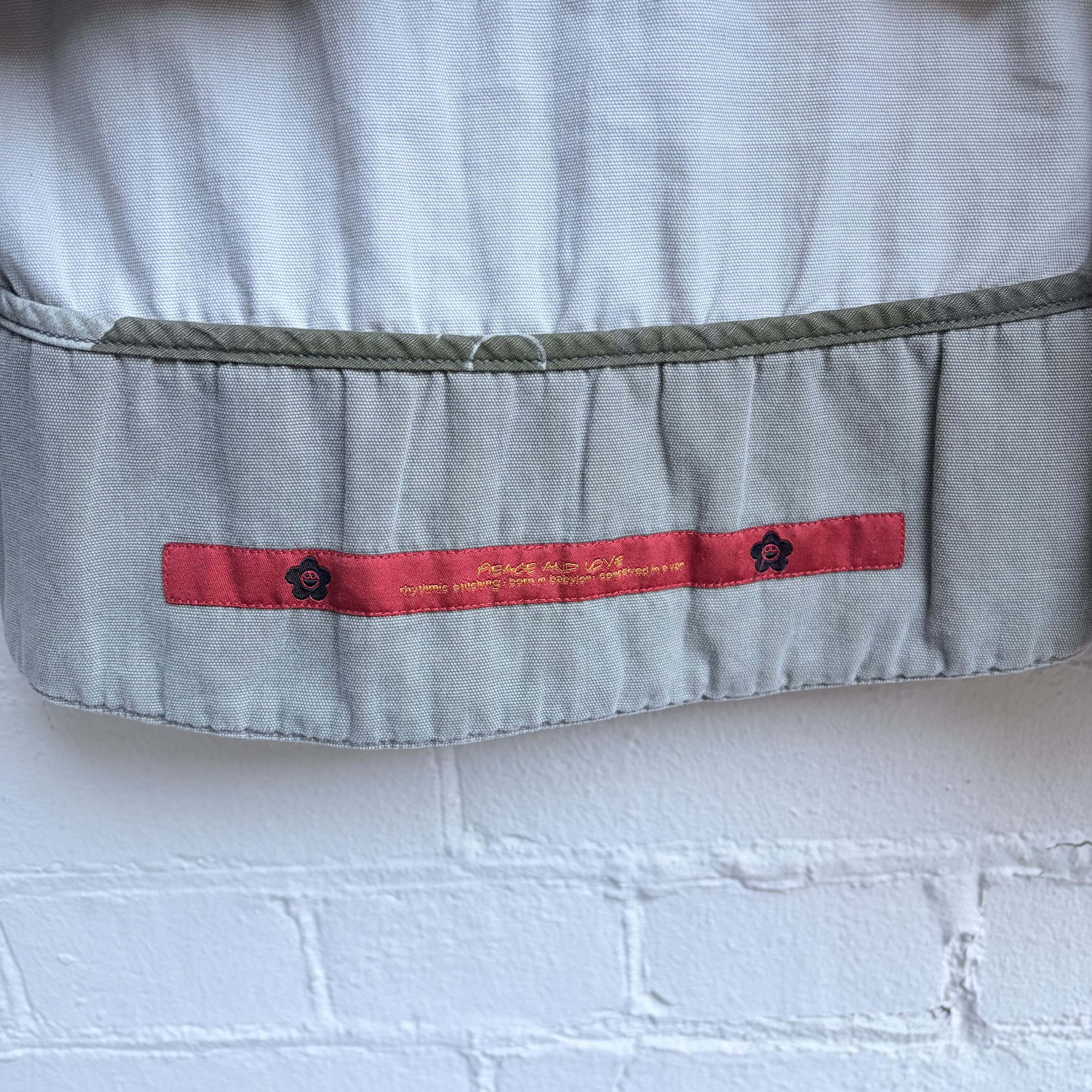 Griffin Griffin ss2001 “Seatbelt” Modular Collared Jacket Size US L / EU 52-54 / 3 - 5 Thumbnail