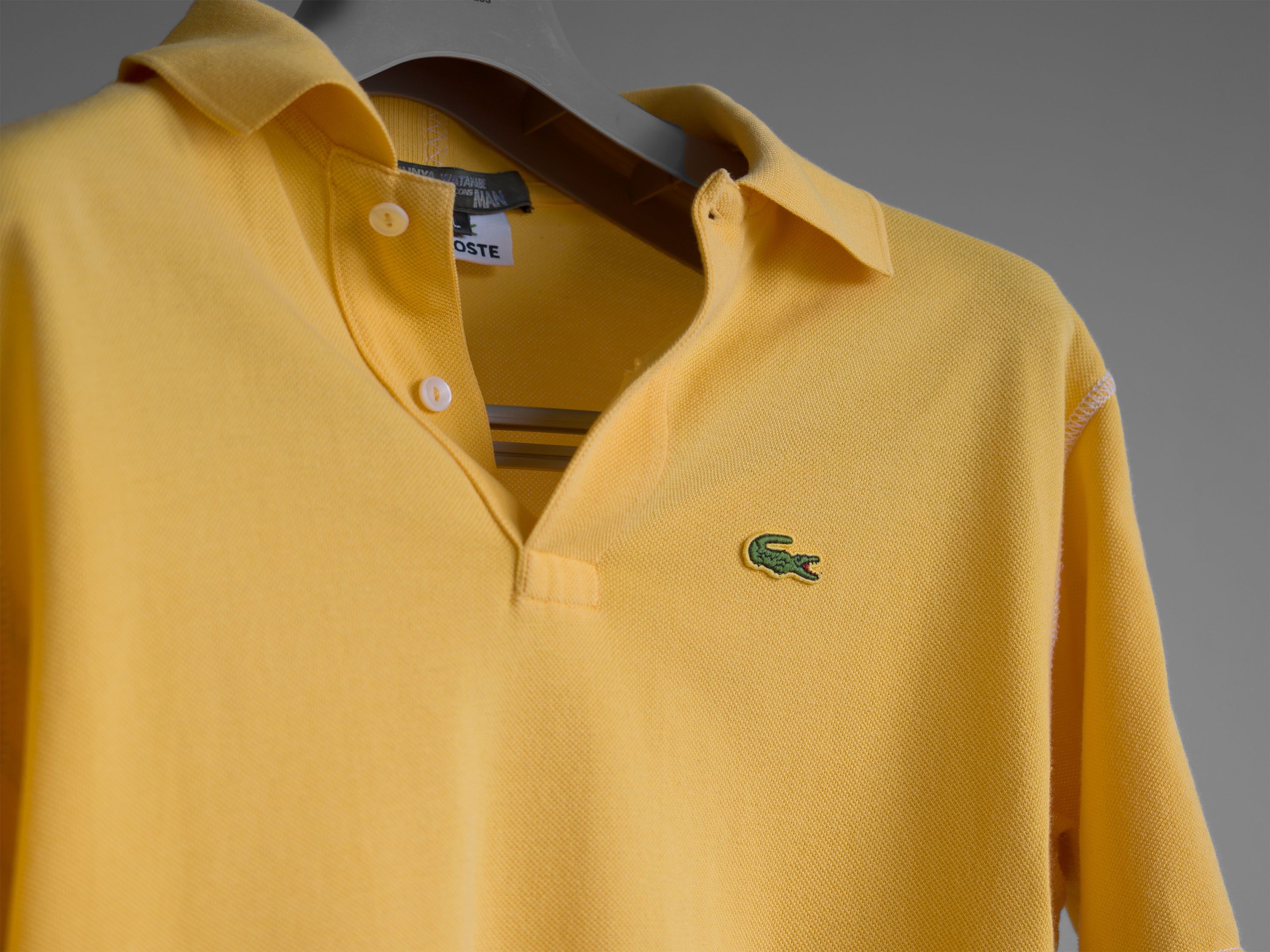 Junya Watanabe × Lacoste SS2008 JUNYA WATANABE MAN x LACOSTE RECONSTRUCTED POLO SHIRT Size US M / EU 48-50 / 2 - 1 Thumbnail