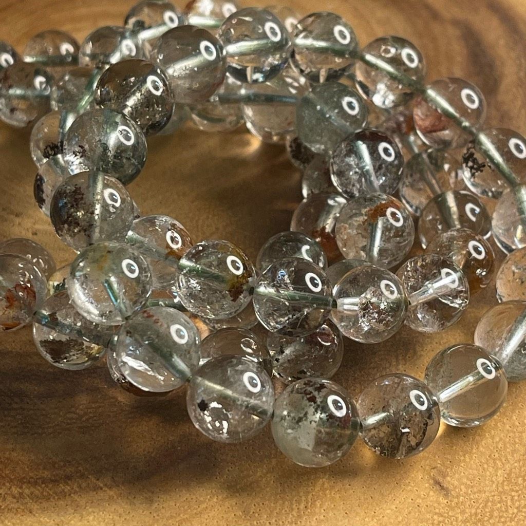 Other Garden Quartz beaded stretch bracelet 7” crystal healing beads 10mm scenic high quality Size ONE SIZE - 3 Thumbnail