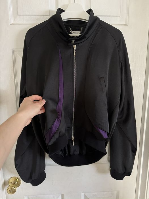 CMMAWEAR cmmawear balloon jacket purple black | Grailed