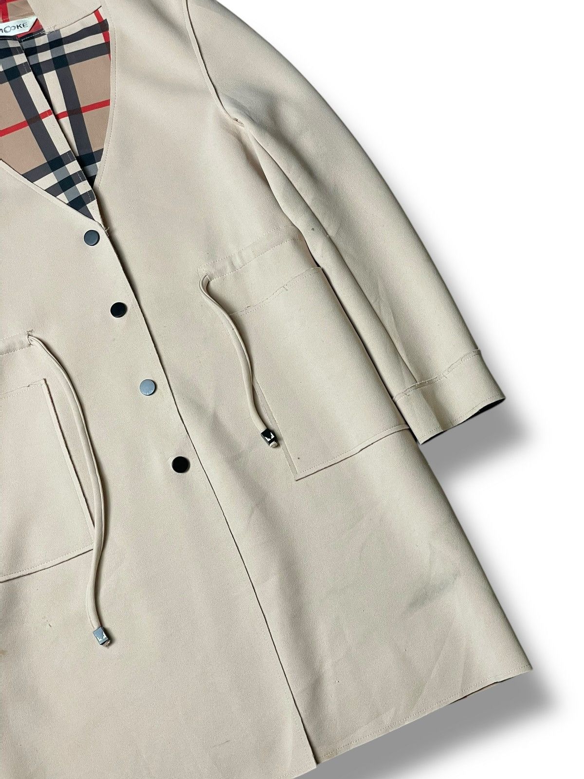 Japanese Brand × Vintage MOOKE Brand Fashionable Hooded Coat (104) Size US L / EU 52-54 / 3 - 2 Thumbnail