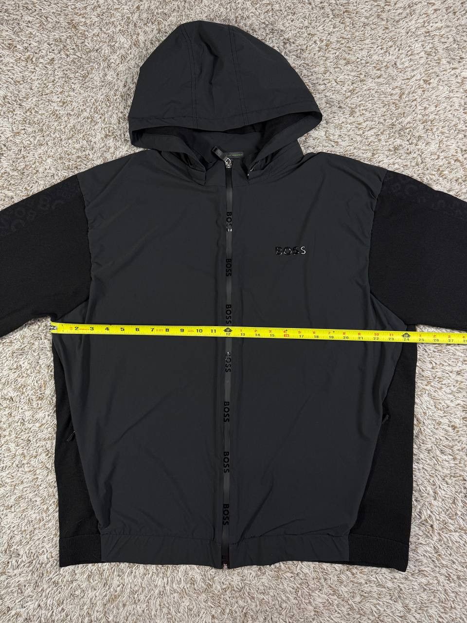 Hugo Boss Hugo Boss Zimon Mirror Jacket Moisture Management Black Size US XXL / EU 58 / 5 - 8 Thumbnail