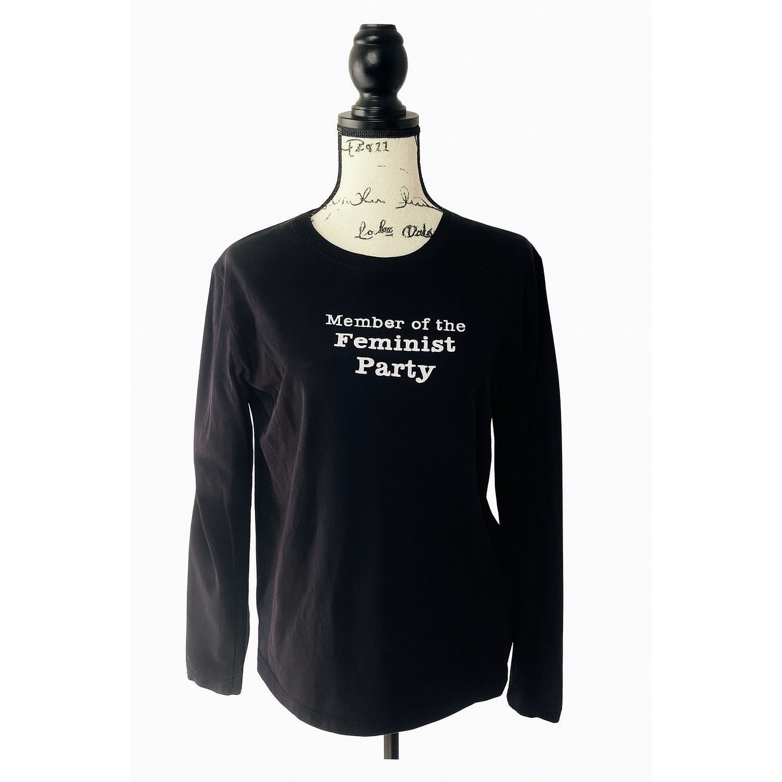 Next Level Apparel Next Level Apparel Women’s Size M Black Long Sleeve Shirt – Size M / US 6-8 / IT 42-44 - 1 Thumbnail