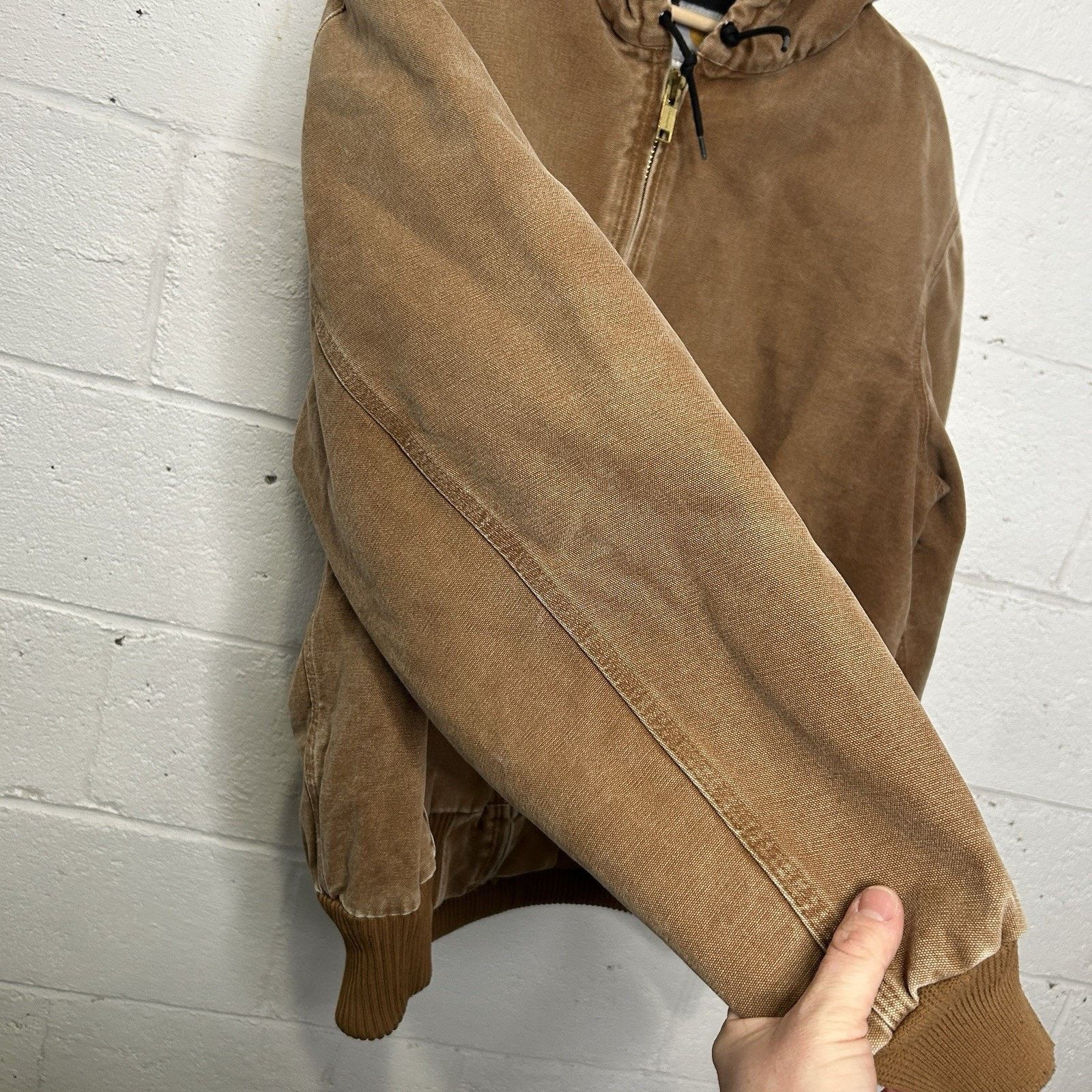 Carhartt Carhartt Hooded Quilt-Lined Active Jacket “Brown” J130-211 Size US XL / EU 56 / 4 - 5 Thumbnail