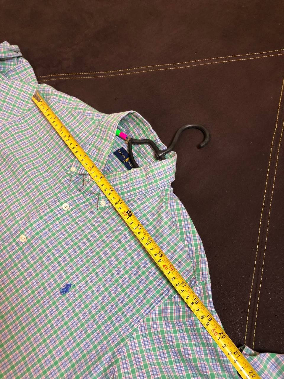 Polo Ralph Lauren Polo Ralph Lauren checkered Long Sleeve Button Down Shirt Size US XL / EU 56 / 4 - 7 Thumbnail