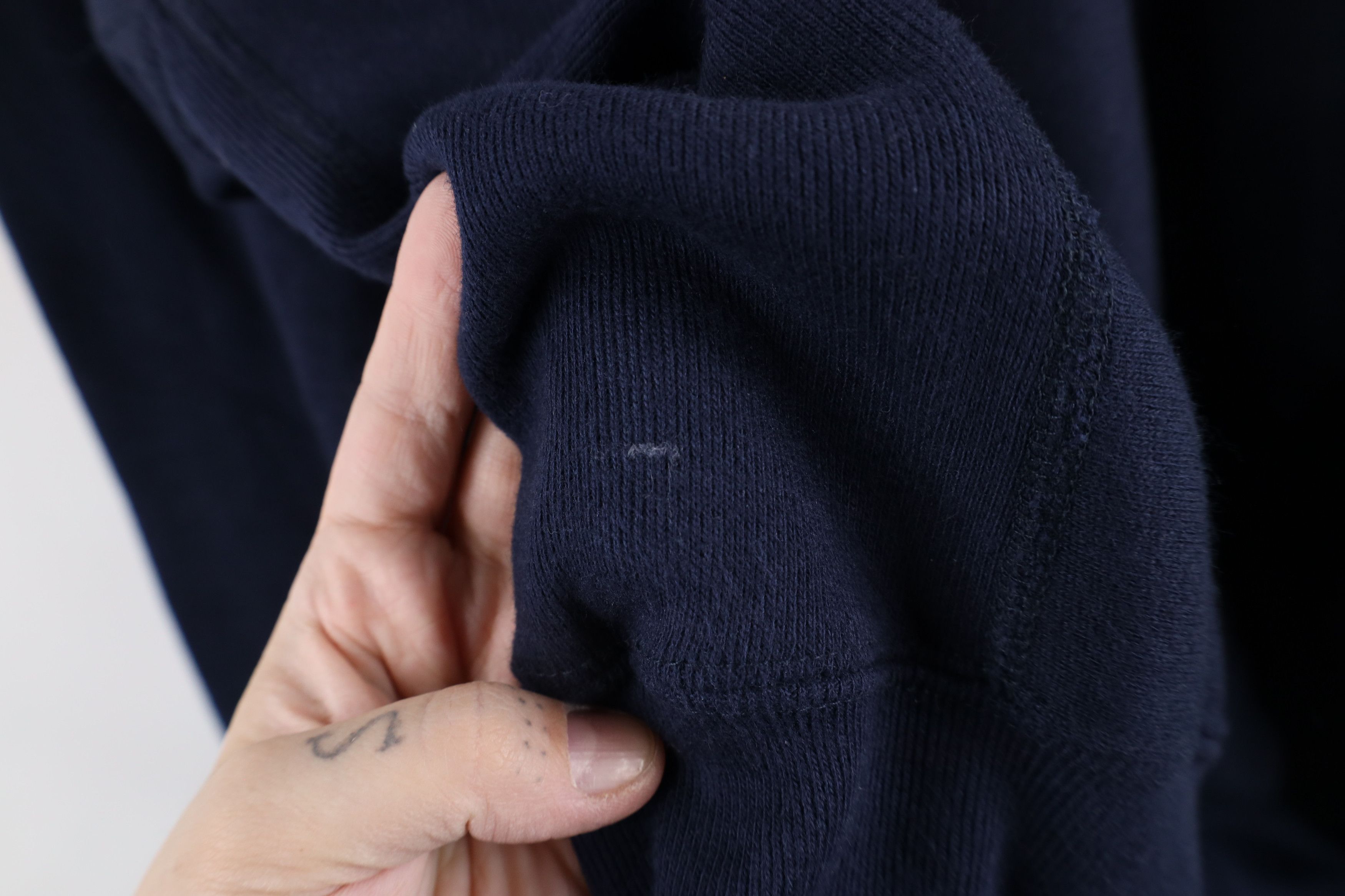 Champion × Vintage Vintage 90s Champion Reverse Weave Sweatshirt Blue USA Size US M / EU 48-50 / 2 - 5 Thumbnail