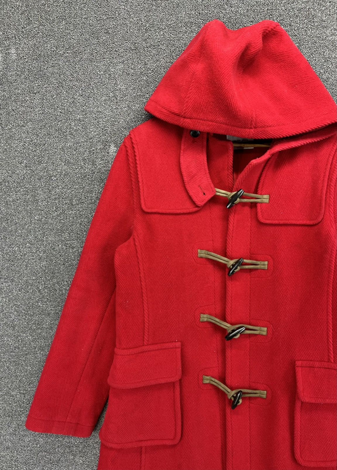 PPFM Peyton Palace by PPFM Hooded Wool Duffle Coat Jacket Size US M / EU 48-50 / 2 - 4 Thumbnail