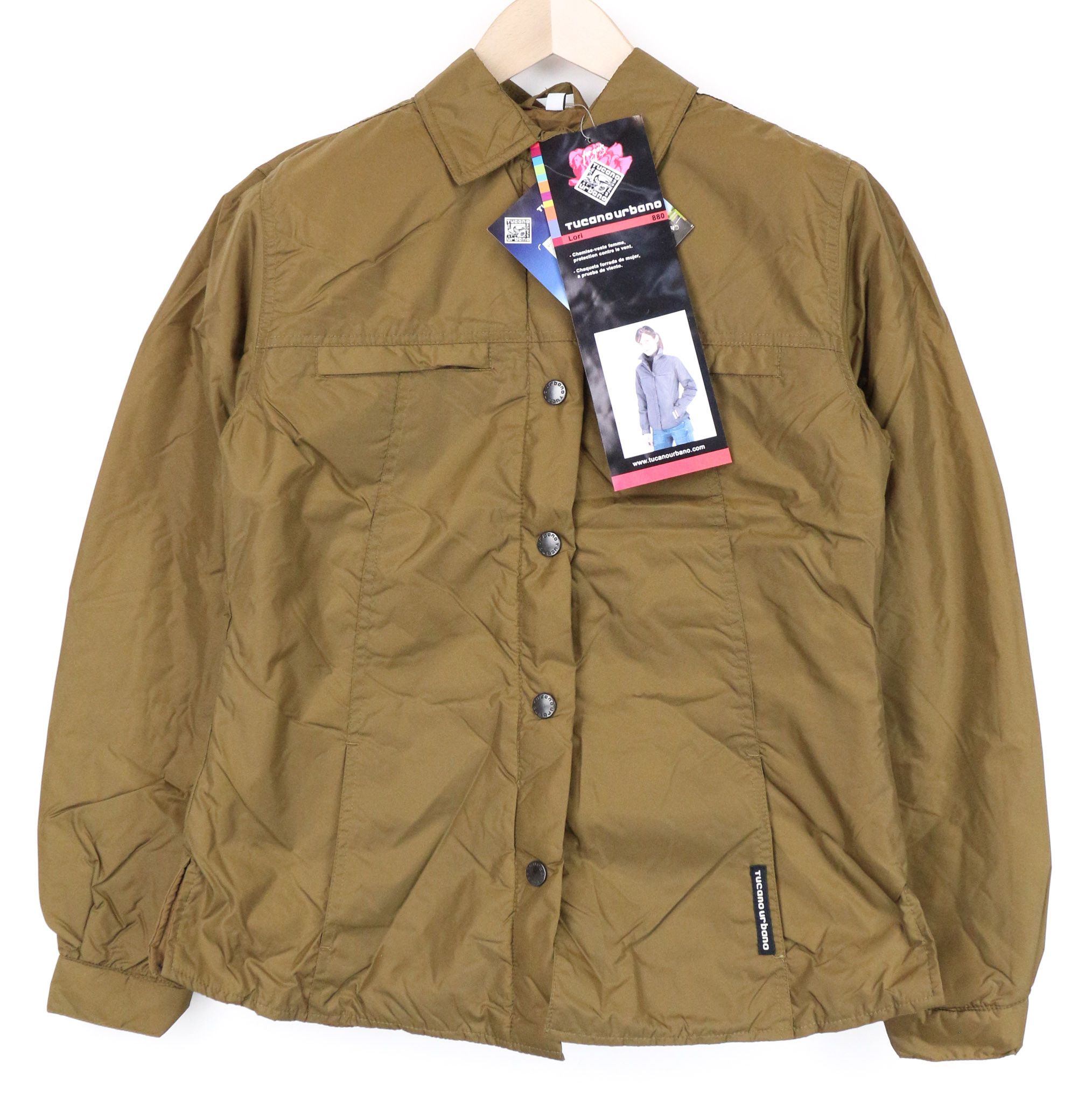 Other LORI M Brown Windproof Breathable Padded Jacket 73993 Size M / US 6-8 / IT 42-44 - 1 Thumbnail