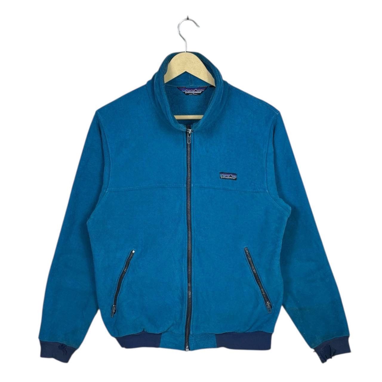 Patagonia Vtg 90s Patagonia Synchilla Full Zip Fleece Blue M USA Made Size US M / EU 48-50 / 2 - 1 Thumbnail