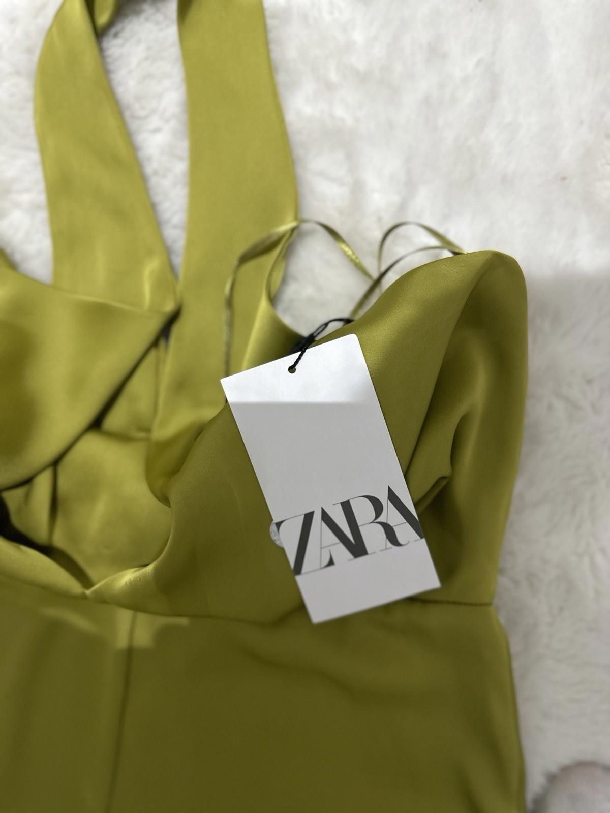 Zara ZARA satin jumpsuit BNWT Size XS Size 26" / US 2 / IT 38 - 3 Thumbnail