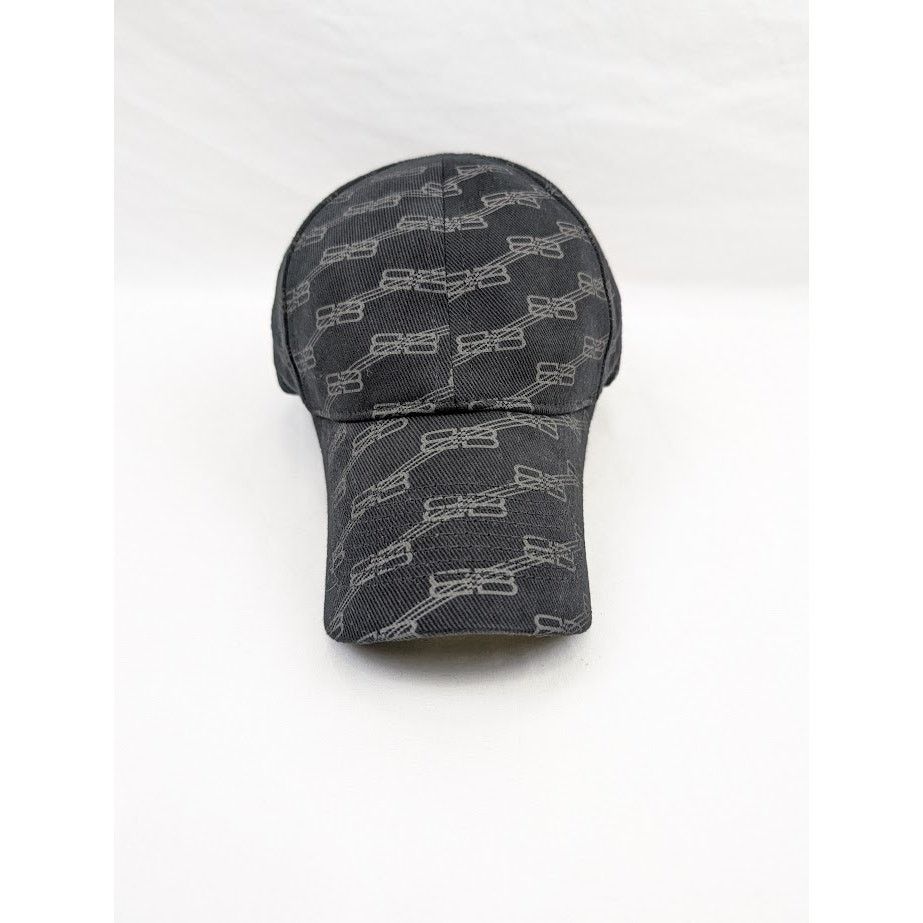 Balenciaga o1rshd1 Size: L / BB Monogram Hat/Cap in Black Size ONE SIZE - 2 Thumbnail