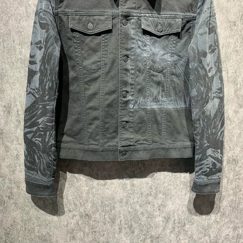 Dior Dior Dior denim jacket with dark graffiti-2507 Size US L / EU 52-54 / 3 - 6 Thumbnail