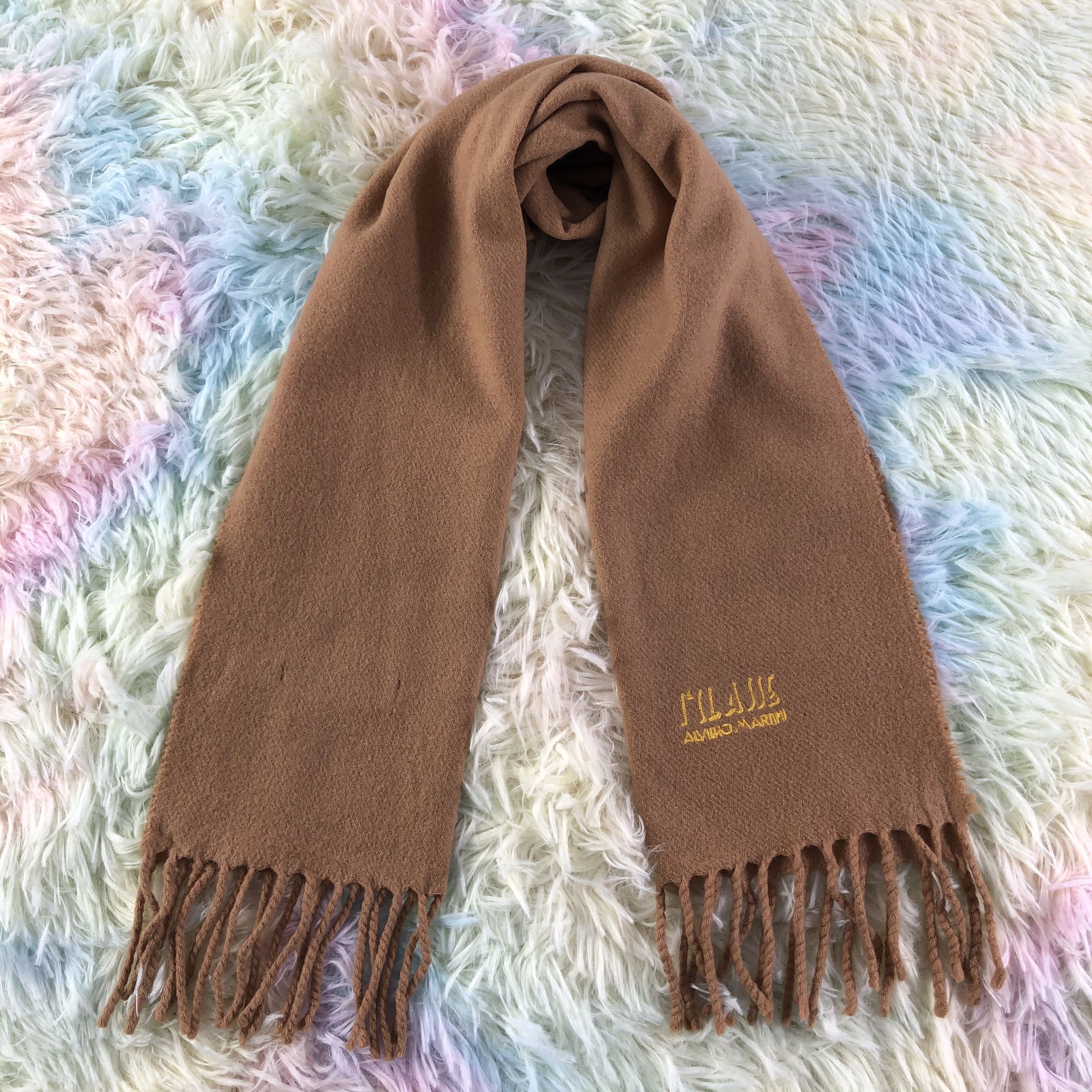 Alviero Martini × Vintage Alviero Martini Scarf / Muffler / Neckwear - KM495 Size ONE SIZE - 1 Thumbnail