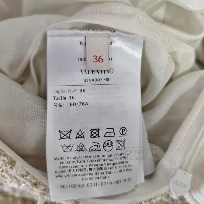 Valentino Valentino Gold thread knitted dress Size S / US 4 / IT 40 - 5 Thumbnail