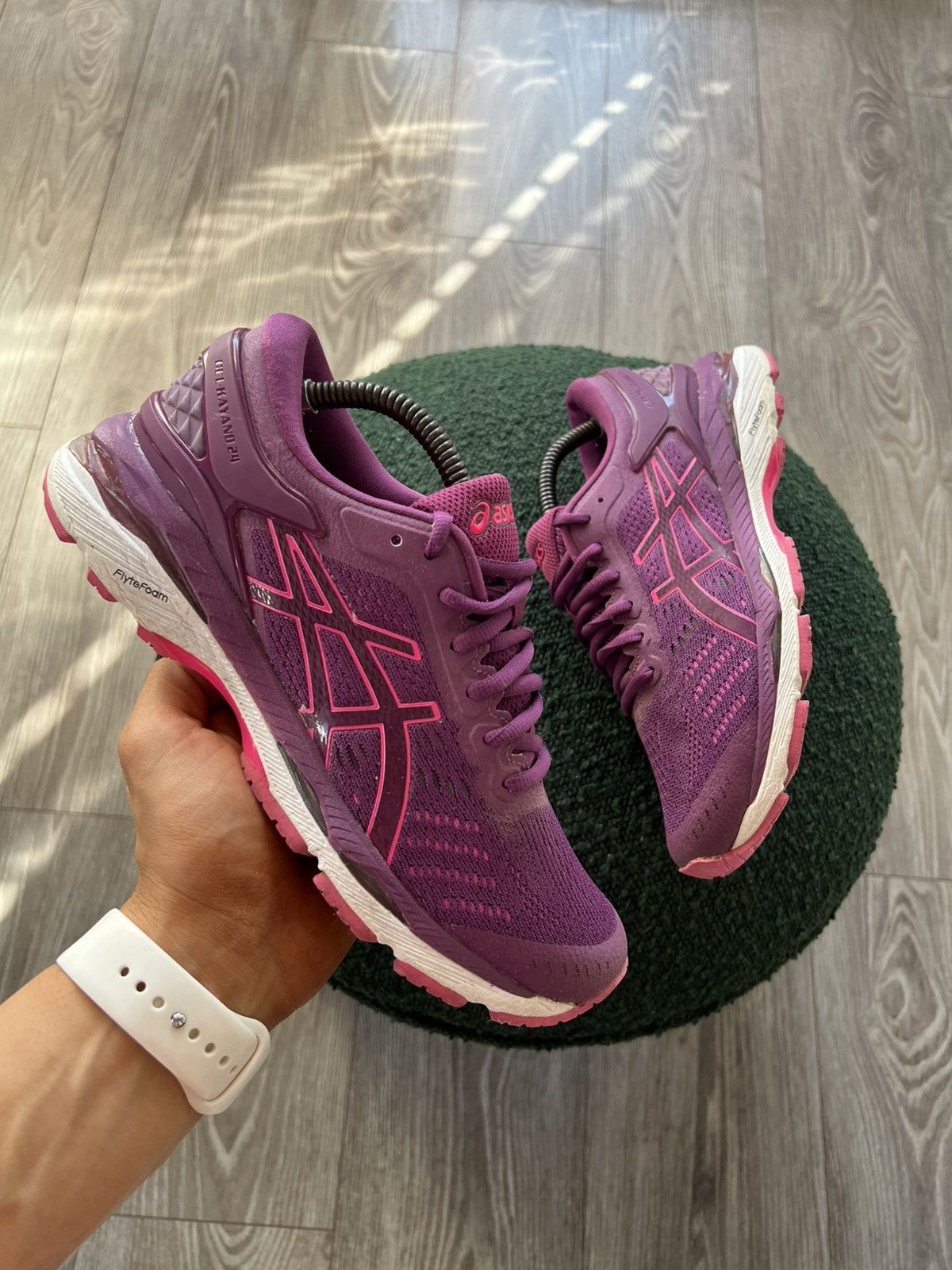 Asics ‼️Running Asics Gel Kayano 24 Flyte Style Trail Sneakers‼️ Size US 7.5 / EU 40-41 - 5 Thumbnail